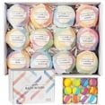 thumbnail image 2 of de de Bomba de de Aceites Esenciales Gaseosa de de Burbujas Grandes de 12 Piezas Yuyangstore Sal de baño perfumada, 2 of 6