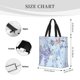 thumbnail image 3 of Easygdp Bird Butterfly Stripe Bolsa Tote para Mujer, Bolso de Hombro para Trabajo, Playa, Viajes, Compras y Supermercado, 3 of 7