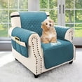 thumbnail image 2 of TWINNIS Waterproof Recliner Covers Dog Chair Cover Furniture Protector Sofa Slip Cover for Pets and Kids,25",Blue, 2 of 6