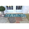 thumbnail image 2 of Liora Manne Capri Cloud Area Rug Indoor Outdoor Navy Aqua 5x8 Polyester Acrylic, 2 of 5