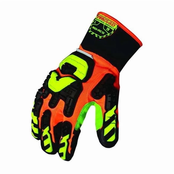 Ironclad Performance Wear Impact Gloves,XL,Neoprene Palm,PR INDI-RC5-05-XL