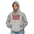 thumbnail image 4 of Quad Goals Weightlifting Barbell Unisex Plus Fleece Graphic Hoodie Brisco Brands 4X, 4 of 5