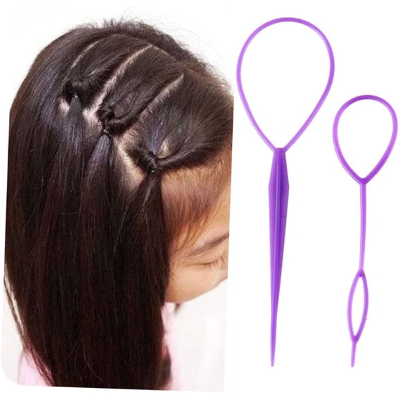 20 Pairs Braiding Tool Hair Styling Tools Hair Accesories Hair Braiding Tool Hair Braid Maker Topsy Tail Ponytail Hair Topsy Tail Hair Braid Tool Hair Beader Accessories