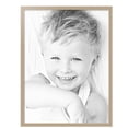 thumbnail image 2 of ArtToFrames 30" x 40" Natural Oak Picture Frame, 30x40 inch Brown MDF Poster Frame (WOM-4299), 4 Pack, 2 of 8