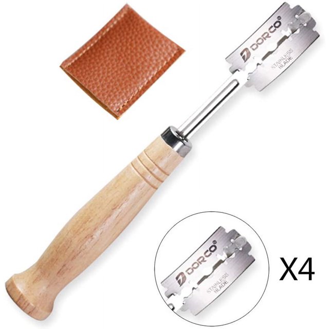 Baker Blade Premium Hand Crafted Bread Lame for Dough Scoring Knife, Lame Bread Tool for Sourdough Bread Slashing