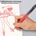 thumbnail image 4 of Bolígrafo De Caligrafía, Tinta Portátil Con Punta Suave De Letra De Letra Con Un Ajuste De Agarre Para Artistas Y Entusiastas De Letras Manuales Dibujando Dibujos De, 4 of 7