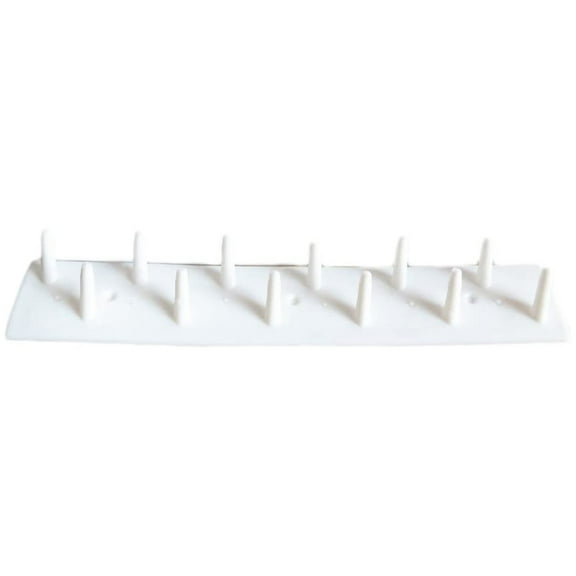9-Piece Set Hanging Jewelry Organizer with Self-Adhesive Hooks for Necklaces and Bracelets Wall Mount