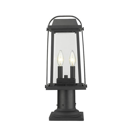 Z-Lite 2 Light Outdoor Pier Mounted Fixture