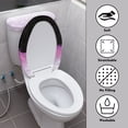 thumbnail image 4 of HELLHERO Halloween Polyester Fabric Toilet Lid Seat Cover Toilet Seat Cover Universal Stretch Adjustable Machine Washable Fits All Toilet Shapes for U-Shaped, 4 of 8