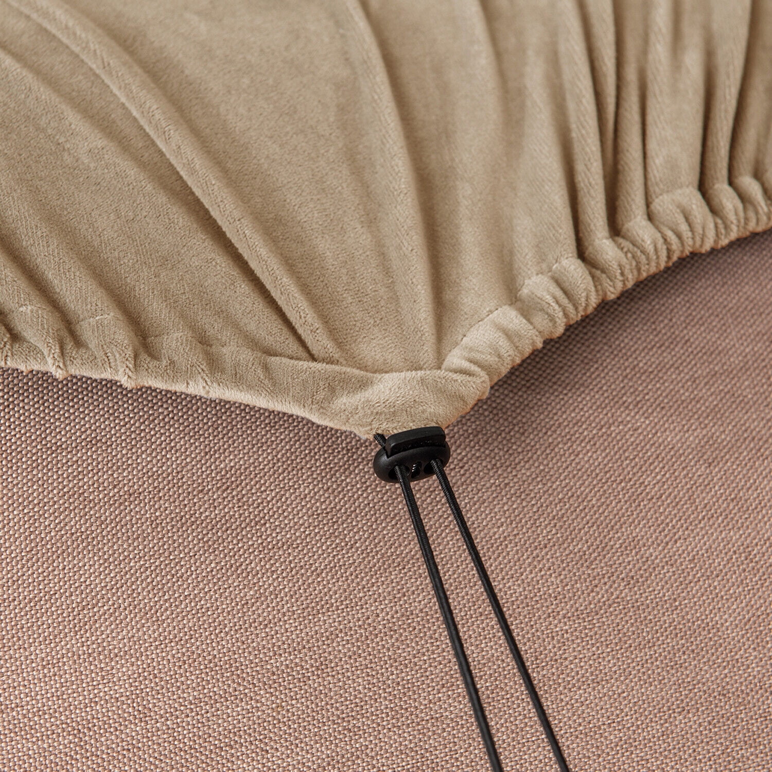 Stretch Velvet Sofa Cover,Slipcovers for Sofas with Separate Cushions and Backrests Covers, with Elastic Adjustment Band Slipcover