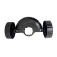 thumbnail image 4 of Lttoisl Roues de Support Réglables pour Tondeuse à Herbe, Accessoire Universel pour Tondeuse à Corde, Ensemble de Roues de Support pour Bordures d'Herbe pour Tondeuses à Gazon, Réduit la Fatigue, Nylon, Noir, 4 of 8