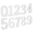 thumbnail image 4 of MLINS Large Wooden Numbers for Crafting, Decorative Wood Number Set for Projects and Home Decor, 4 of 8