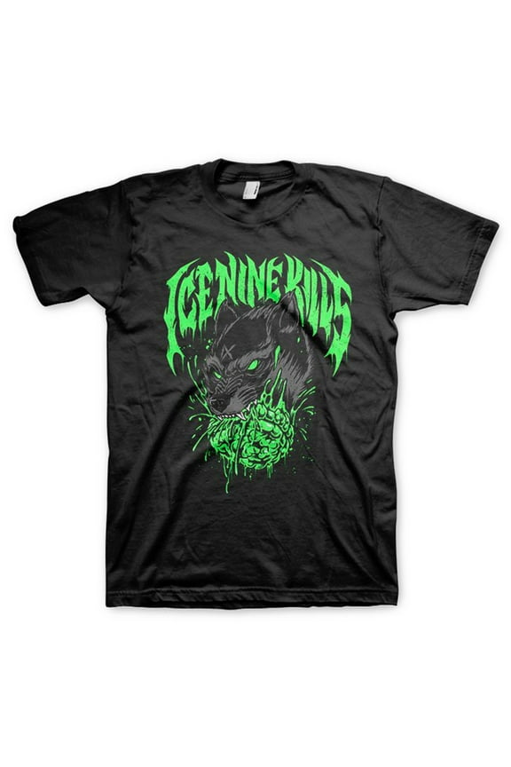 Ice Nine Kills Men's Wolf Logo T-Shirt XX-Large | Officially Licensed Merchandise