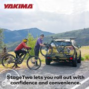 Yakima StageTwo 1.25 Premium 4 Bike Tiered Adjustable Tray Hitch Bike Rack
