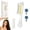 Clear, variant on Refillable Scalp Oil Applicator Comb, 7 Metal Massage Tips, Clear 10ml Reservoir, Precise Hair Serum Application for Home, Salon, Travel Use