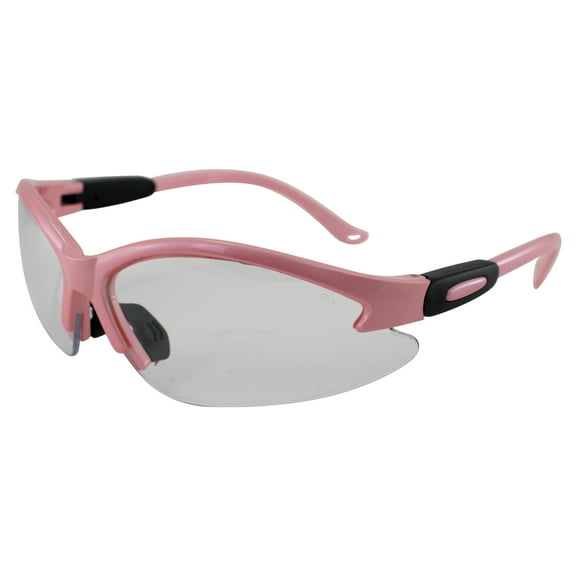 Medium Pink Cougar Lab Safety Glasses (The color pink may vary)