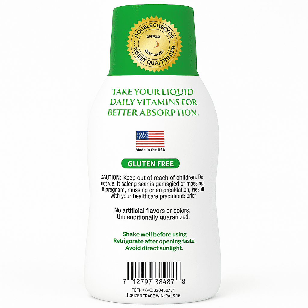Tropical Oasis Ionized Trace Minerals Supplement, Liquid Vitamin Supplement, 74 Plant Derived Essentials and Minerals, Tropical Fruit Flavor, 16 oz, 32 Servings