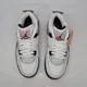thumbnail image 4 of N I-K-E A i r-Jor-dan 4 Retro GS White Cement (2025) Size 7Y / Womens 8.5 IB4171-100, 4 of 6