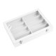 thumbnail image 1 of Vitrina para gafas, organizador de gafas de sol, almacenamiento para escritorio, viajes y dormitorio. Blanco, 1 of 6