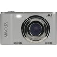 thumbnail image 2 of Minolta MND20 44 MP / 2.7K Ultra HD Digital Camera (Silver) + 32GB Memory Card + 12" Tripod + Memory Card Wallet + More Bundle, 2 of 6