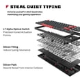 thumbnail image 4 of Teclado gamer Bloody AT87 mecánico óptico RGB de 87 teclas, 4 of 7