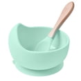 thumbnail image 1 of 2PCS/Set Silicone Baby Feeding Bowl Tableware for Kids Waterproof Suction Bowl With Spoon Children Dishes Kitchenware Baby Stuff, 1 of 5