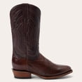 thumbnail image 2 of Men's Stetson Wyatt Smooth Ostrich Boots Handcrafted Round Toe Tobacco, 2 of 7