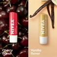 thumbnail image 4 of NIVEA Cherry and Cream Lip Care, Flavored Lip Balm Set, 0.17 oz Stick, Variety Pack of 2, 4 of 11