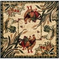 thumbnail image 2 of Rugs.com Pastoral Collection Rug – 3 Ft Square Cream Medium Rug Perfect For Living Rooms, Kitchens, Entryways, 2 of 9