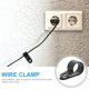 thumbnail image 3 of unbranded 50Ud Sujetadores Negros Para Cables Con Seguro Ideales Para Redes Y Cables Eléctricos, 3 of 8