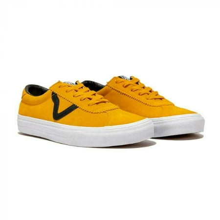 

VANS SPORT VN0A4VU6XW31 Men s Yellow Leather Athletic Sneaker Shoes FB192 (9)