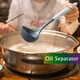 thumbnail image 4 of onlyliua Ofertas Del Día Liquidación Prime Colada de Sopa de Mango Largo para El Hogar, Escuridor de Aceite, Extracción de Aceite, Montar En La Pared, Utensilio de Cocina, Cuchara Separadora de Aceit, 4 of 5