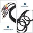 thumbnail image 4 of Cable de audio y vídeo Cable amplificador de altavoz Cable de conexión para reproductor de DVD Cable de audio (3RCA a 3RCA), 4 of 5