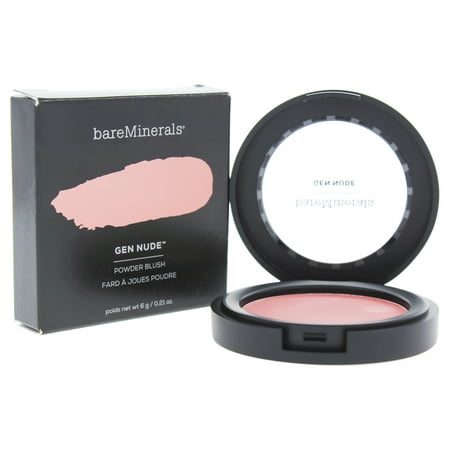 Gen Nude Powder Blush - Call My Blush by bareMinerals for Women - 0.21 (Best Bareminerals Blush For Fair Skin)