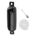 thumbnail image 3 of koolsoo Boat Protection Anti Collision Inflatable Docking Dock Edge Marine Mooring Buoy Black w White Rope, 3 of 8