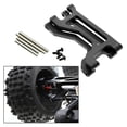 thumbnail image 3 of 2x Brazo oscilante superior para coche RC 1:10 Repuestos de repuesto Brazo oscilante delantero DIY Negro, 3 of 4