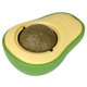 thumbnail image 2 of Bola de hierba gatera pequeña de aguacate, juguete divertido para gatos, insecto, agallas, fruta, burla, alivio para gatos, 2 of 2