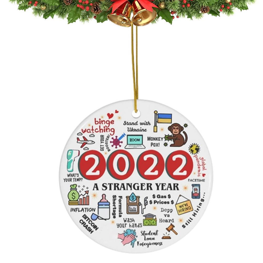 Centwalm 2022 Christmas Tree Ornament 2022 Keepsake Round Acrylic