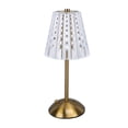 thumbnail image 1 of Lámpara De Mesa De Noche, Lámpara De Mesa LED Recargable Por USB Regulable Continua Para El Cuidado De Los Ojos De Acrílico De Hierro Para El Hogar, 1 of 7