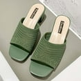 thumbnail image 4 of WIZUTIZ Shower Sandals Women Breathable Casual Trendy Slip on Sandals Women Summer BOHO Jeweled Shiny Slides Beach Shower Shoes Outdoor with Arch Support Slide Sandals for Ladies Christmas Gifts, 4 of 5