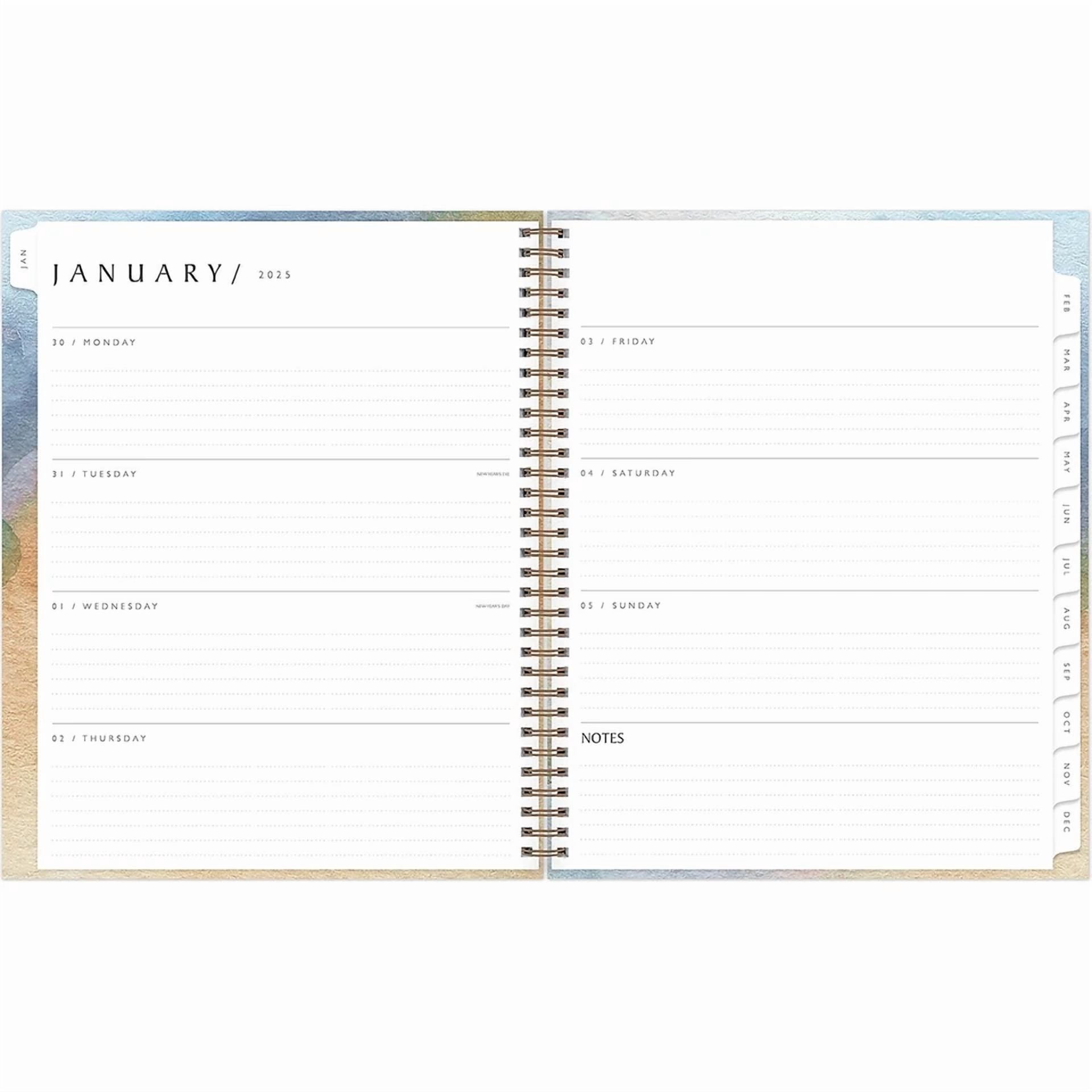 2025 Blue Sky Andreo 8.5" X 11" Weekly & Monthly Planner Paperboard Cover