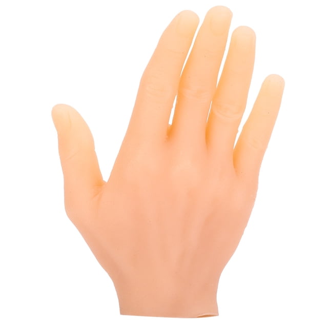 Mano de silicona suave para práctica de tatuajes, mano falsa para tatuadores principiantes, mano derecha