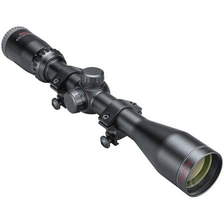 Tasco Sportsman 4-12x40 Riflescope, with Rings, Truplex Reticle, Black