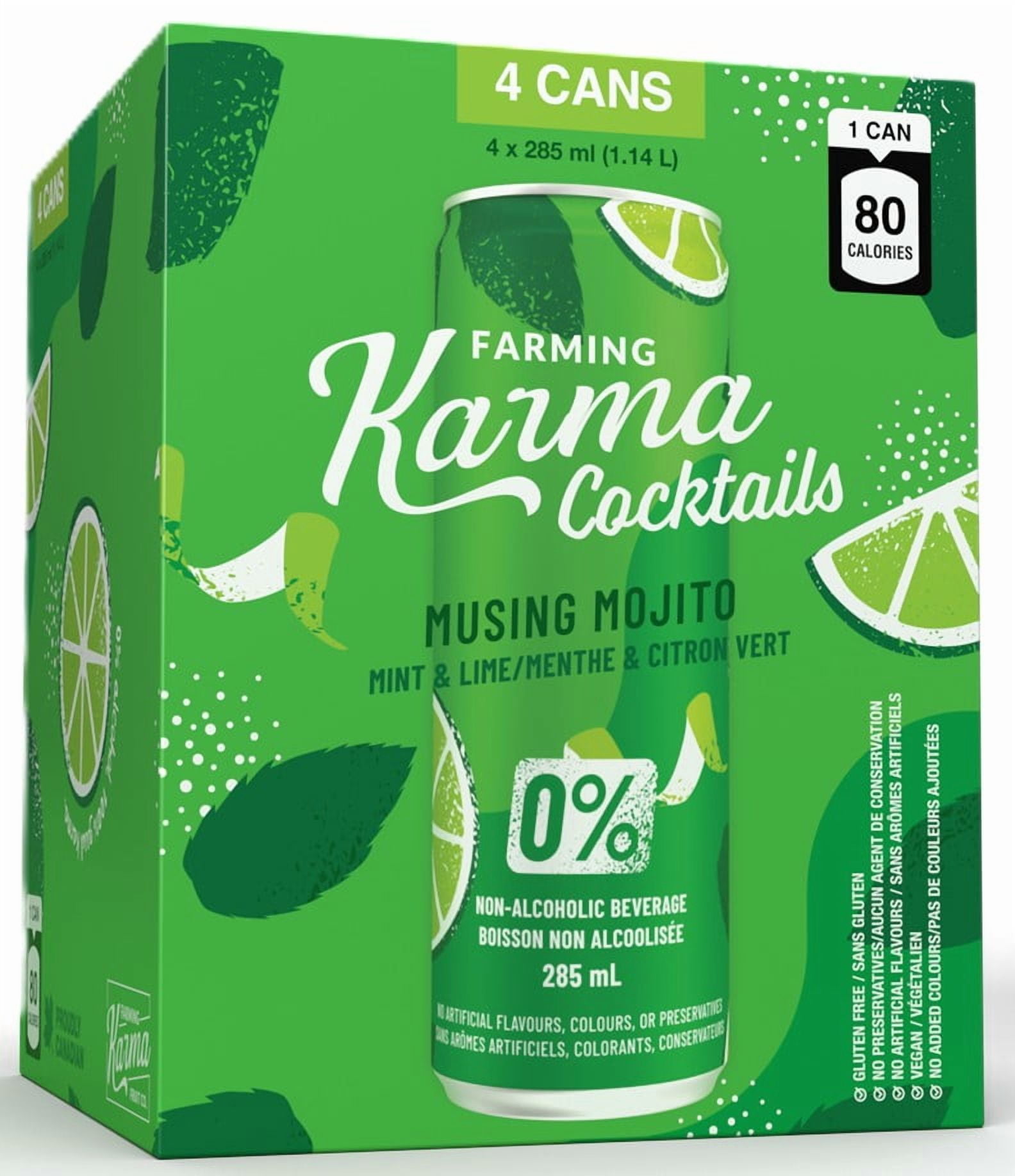 Mocktail Musing Mojito 0% Alc 4x285ml