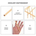 thumbnail image 2 of 100Pcs Natural Reed Bee Tubes Bee House Tubes Refill Bee Tube Replacements, 2 of 4