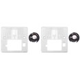 thumbnail image 1 of 2X Accesorios para Máquinas de Coser del Hogar Placa de Cuello de Aguja Q60D y Estuche de Bobina Kit de Herramientas para Singer 4423 4432 5511, 1 of 1