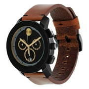 ساعة Movado Mens Bold Black Dial Watch - 3600540