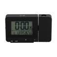 thumbnail image 3 of Reloj de proyección negro con pantalla LCD de temperatura y tiempo, reloj de carga USB para el hogar, 3 of 15
