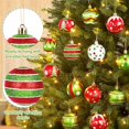 thumbnail image 3 of Adornos Navideños Bolas Ouddy Mode 30 piezas Rojo/Verde 6 cm, 3 of 6