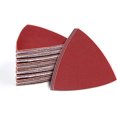 thumbnail image 1 of Multi-Purpose Triangular Sandpaper - Assorted Grit (60, 120, 240) - 50 Sheets 81 x 76mm - Sandpaper, 1 of 5